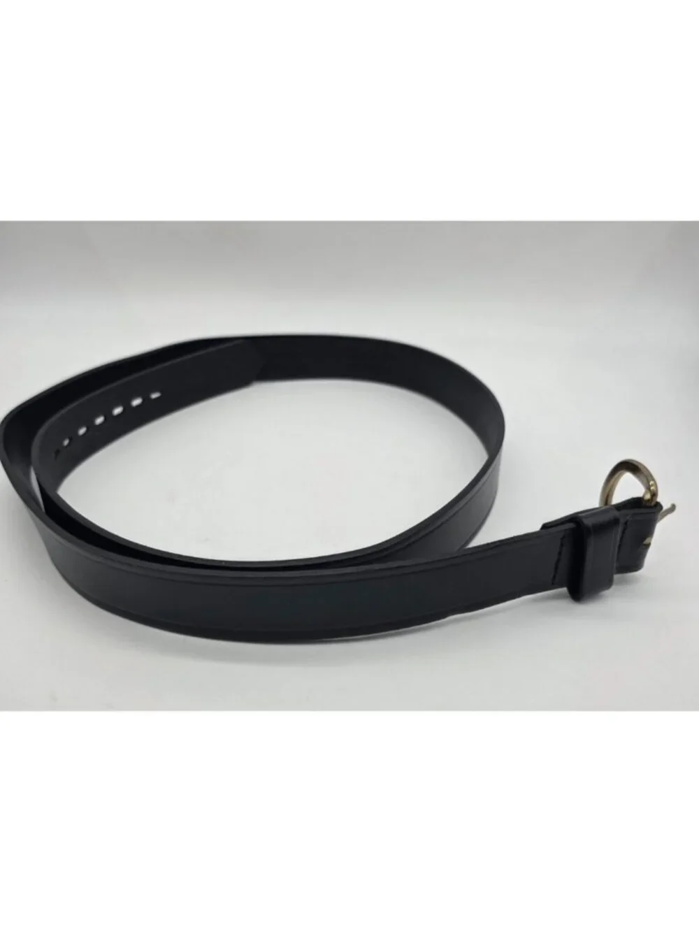 Twin Hill for UPS Belt Men's Size 48 Black Genuine Leather Handcrafted in USA